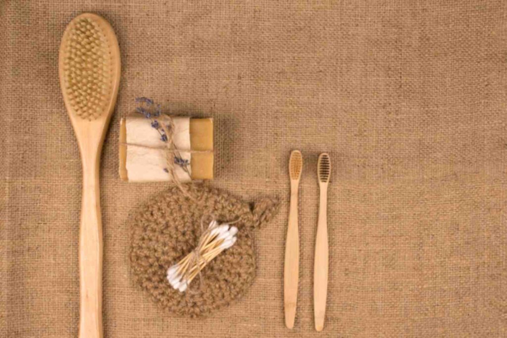 Sisal nail polish brush